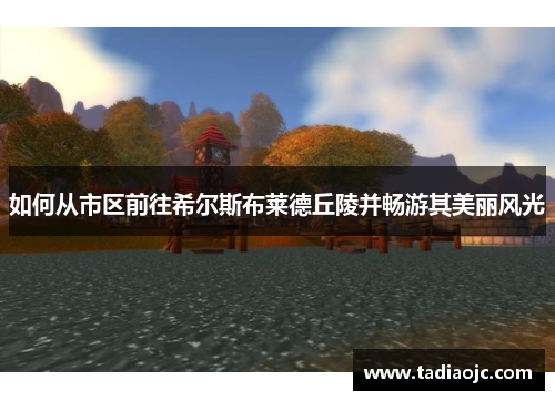 如何从市区前往希尔斯布莱德丘陵并畅游其美丽风光